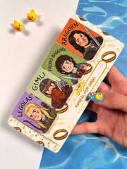 8’li Yüzüklerin Efendisi Mıknatıslı Kitap Ayracı Seti – LOTR Fantasy Mega Set Magnetic Bookmark