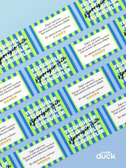Teşekkür Kartı 1 – Tasarım Paketleme Kartı (Thank You Card)