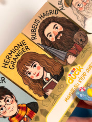4’lü Harry Potter Mıknatıslı Kitap Ayracı Seti 1 – Wizard Magic Magnetic Bookmark