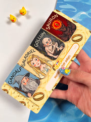 8’li Yüzüklerin Efendisi Mıknatıslı Kitap Ayracı Seti – LOTR Fantasy Mega Set Magnetic Bookmark