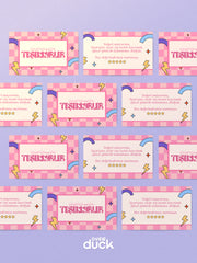 Teşekkür Kartı 2 – Tasarım Paketleme Kartı (Thank You Card)