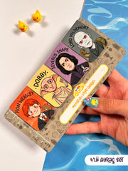 4’lü Harry Potter Mıknatıslı Kitap Ayracı Seti 2 – Wizard Magic Magnetic Bookmark