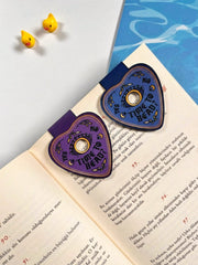2’li Ouija Kalp Mıknatıslı Kitap Ayracı Seti – “Time to Read?” Gothic Bookmark