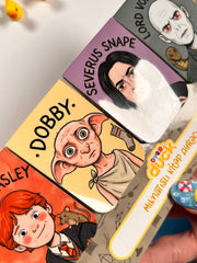 4’lü Harry Potter Mıknatıslı Kitap Ayracı Seti 2 – Wizard Magic Magnetic Bookmark