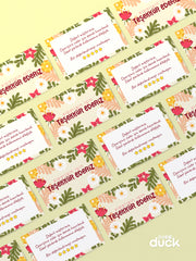 Teşekkür Kartı 3 – Tasarım Paketleme Kartı (Thank You Card)