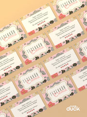 Teşekkür Kartı 4 – Tasarım Paketleme Kartı (Thank You Card)