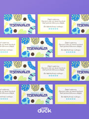 Teşekkür Kartı 5 – Tasarım Paketleme Kartı (Thank You Card)