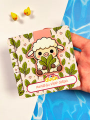 Kuzu Kulağı Kuzu Mıknatıslı Kitap Ayracı – Cute Lamb Bookmark