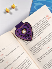 Ouija Mor Kalp Mıknatıslı Kitap Ayracı – “Time to Read?” Gothic Bookmark