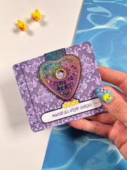 2’li Ouija Kalp Simli Hologramlı Mıknatıslı Kitap Ayracı Seti – “Time to Read?” Gothic Bookmark