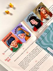 4’lü Ünlü Ressamlar Mıknatıslı Kitap Ayracı Seti 1 – Famous Artists Magnetic Bookmark (Van Gogh, Vermeer, Leonardo da Vinci, Rembrandt)