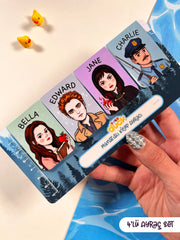 4’lü Alacakaranlık Mıknatıslı Kitap Ayracı Seti 1 – Twilight Saga Magnetic Bookmark